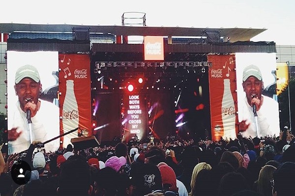 Each day of the festival was sponsored by a different company. Coca-Cola Music hosted the second day, which included performances by Jason Derulo and Twenty-One Pilots. 