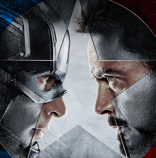 Captain America: Civil War pits Captain America against Iron Man in an ideological disagreement that splits the Avengers into two warring factions.