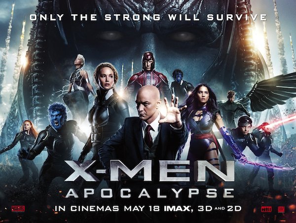 Movie poster for X-Men: Apocalypse.