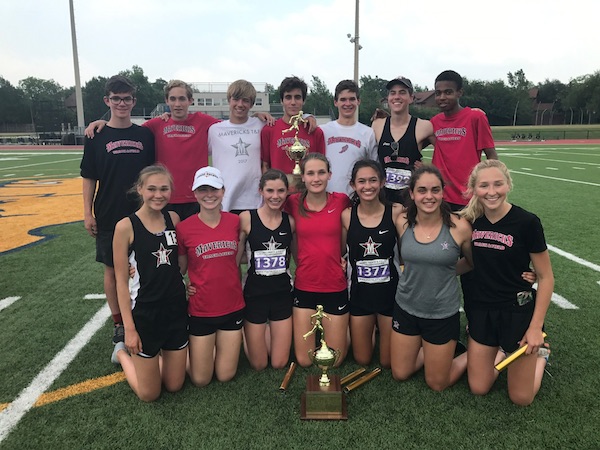 Both boys and girls track took second place at SPC, trailing first place teams by narrow margins of six and ten points respectively.  