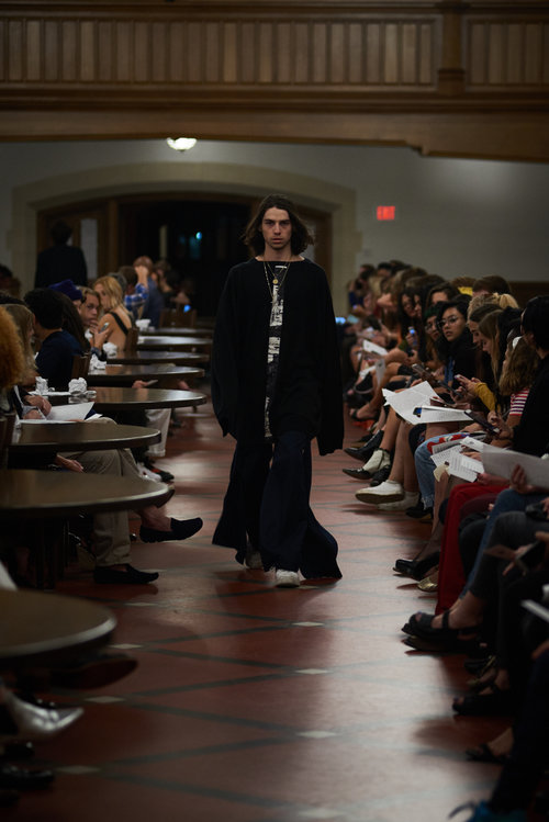 Designer Preston Boyer (13) premieres fourth collection with on-campus runway show