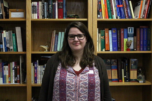 New English teacher Mary Mitchell brings a love of films and books to the school.