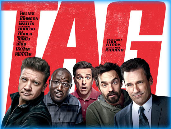 Despite taking an unnecessarily dark turn in its second half, Tag is still an amusing, ridiculous action comedy.