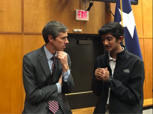 Konduri, who has been into politics for a long time, helped distribute pamphlets and organize town halls for Beto ORourkes campaign.