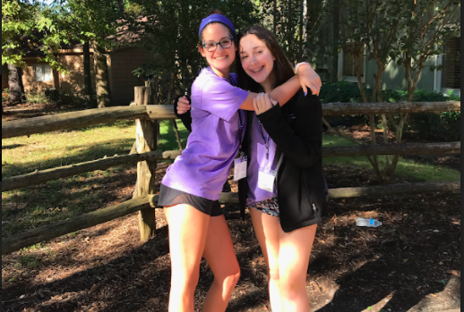 Freshmen Zoe Hirshfield and Lindsay Frankfort connected with other Jewish teenagers at the Lonestar MIT/AIT Convention.