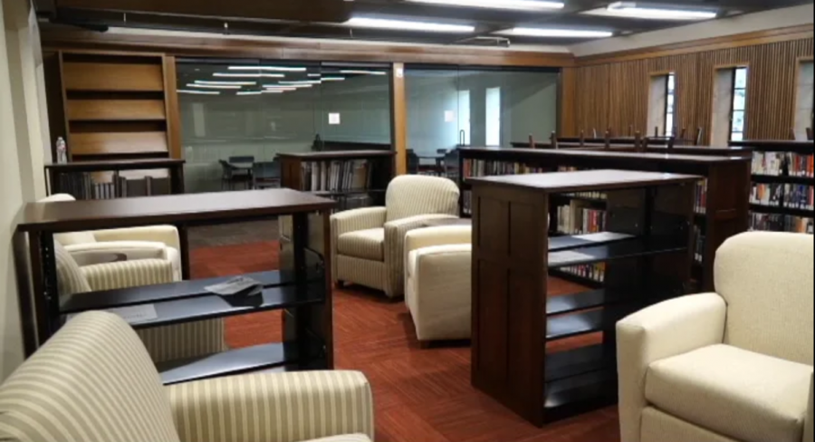 Video: Library renovations almost complete