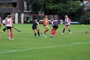 Backpacks were stolen on Sept. 5 from the pavilion at Caven Field during a field hockey practice.