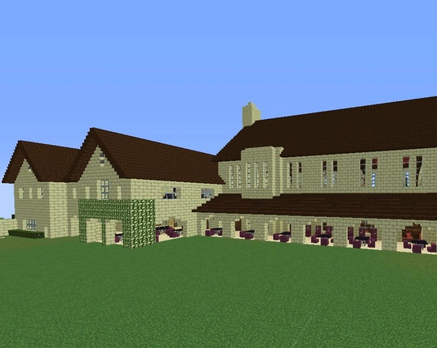 16 seniors replicated the Upper School campus on a Minecraft server, hoping to host a Minecraft virtual graduation at the end of the school year.
