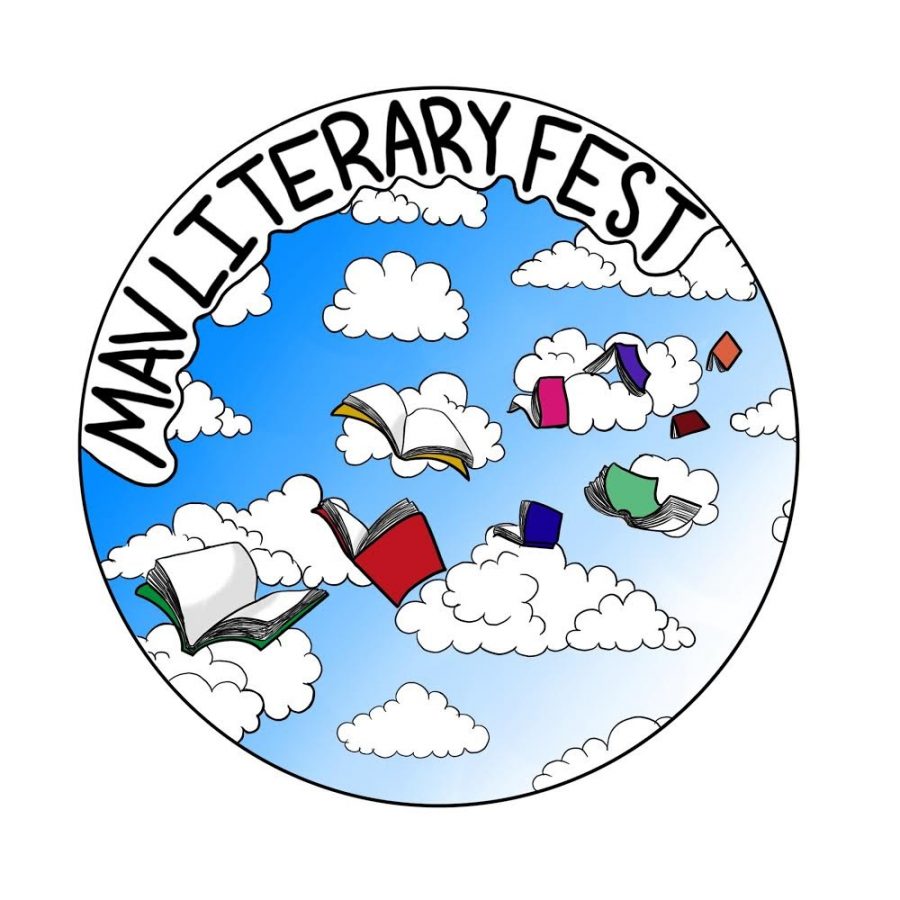 Junior+Ananya+Agrawal+designed++the+Mav+Literary+Fest+button.