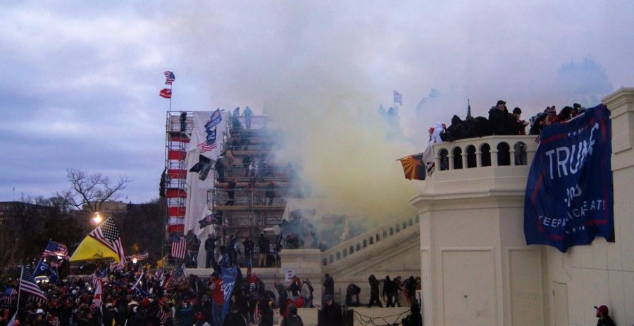 Juniors and seniors were attending virtual classes as Trump supporters stormed the nation’s Capitol. Incited by the  president’s rhetoric about election fraud, the rioters breached the Capitol while Congress was counting the electoral vote. 