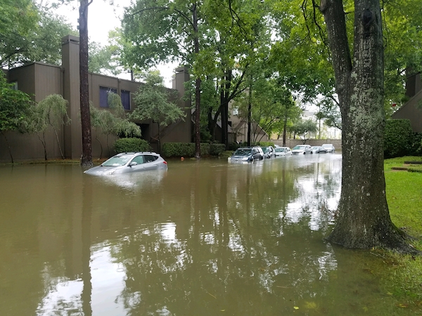 Constant downpour during Hurricane Harvey flooded many streets and produced more than 60 inches of rain.