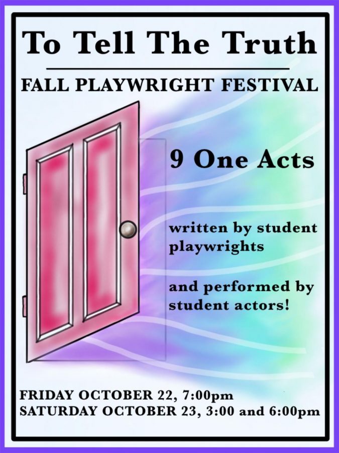 The Playwriting Festival will feature nine plays written and performed by students.