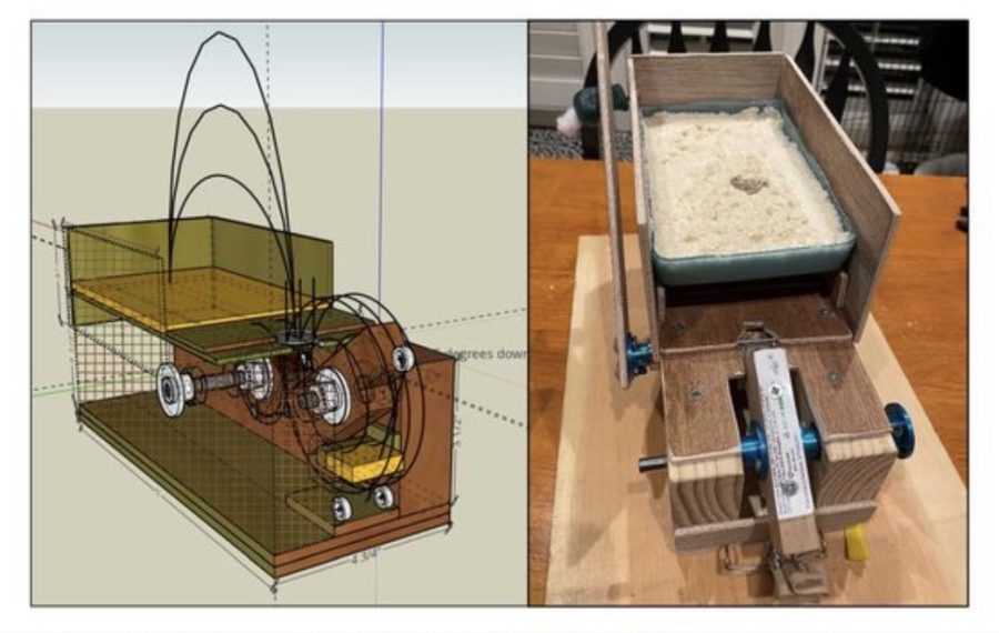Hindman's contraption consistently flips a coin on the same side.