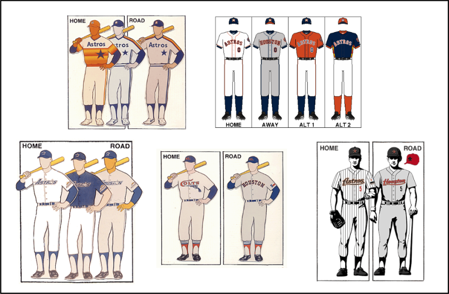 astros uniforms 90s