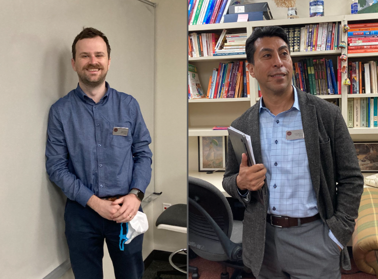 English teacher Matthew Wells and Spanish teacher Luis Gamboa joined the Upper School at the start of the 2022-2023 school year.