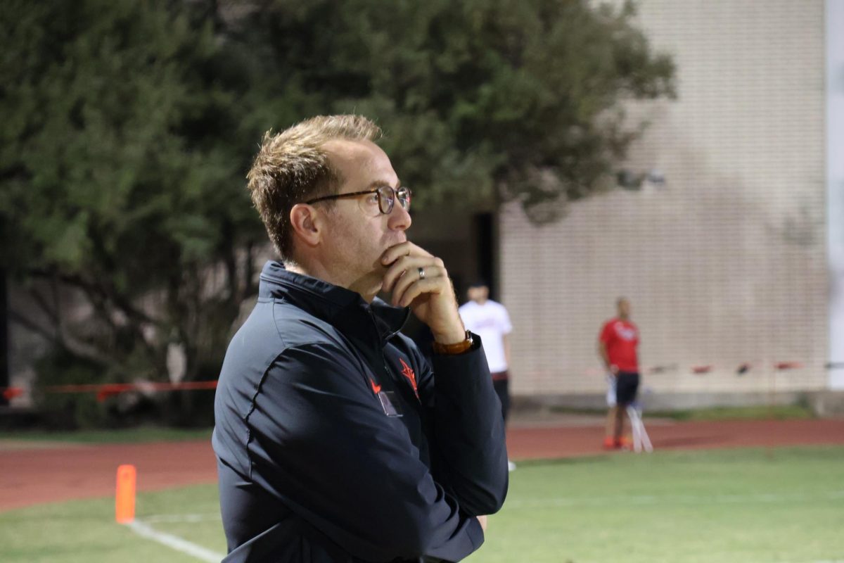 Coach Cohn coaches one of his last lacrosse practices before moving on as Athletic Director. 