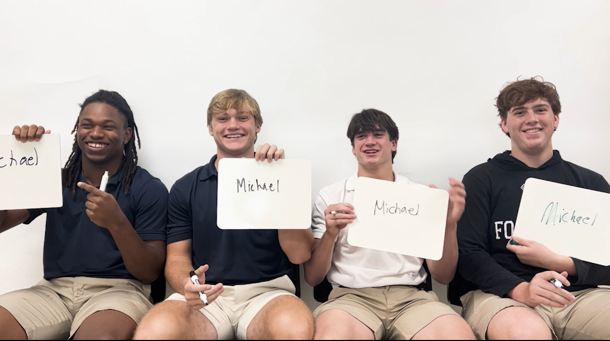 Video: Fall captains play the Newlywed Game