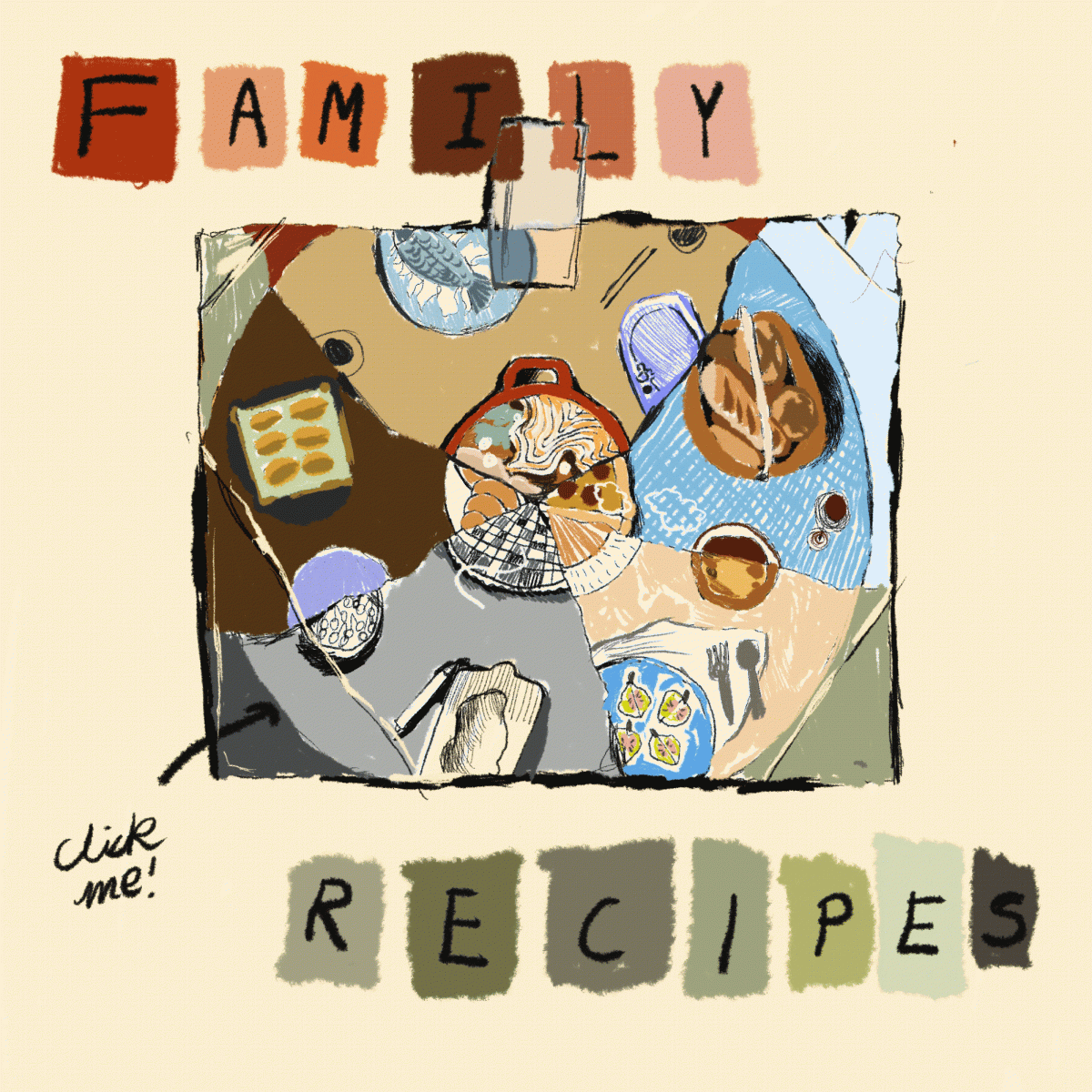 “Family tradition is important, especially in baking, freshman Ally Hong said, because it perpetuates family connection and bonds.” Graphic by Michelle Liu, used with permission.