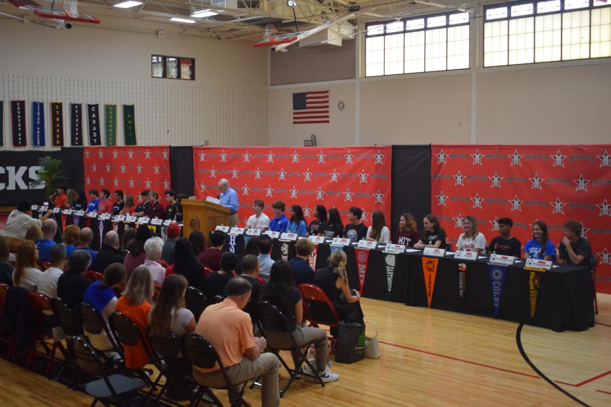 On May 8, St. Johns held annual Athletic Commitment Ceremony to celebrate our 32 college bound athletes. 