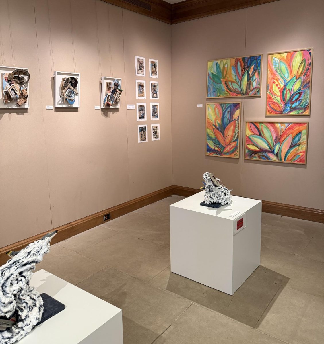 PRACTICING ARTISTS, an exhibition featuring artwork by the St. John's School Visual Art Faculty, ran from October 27 to November 14, 2025.
