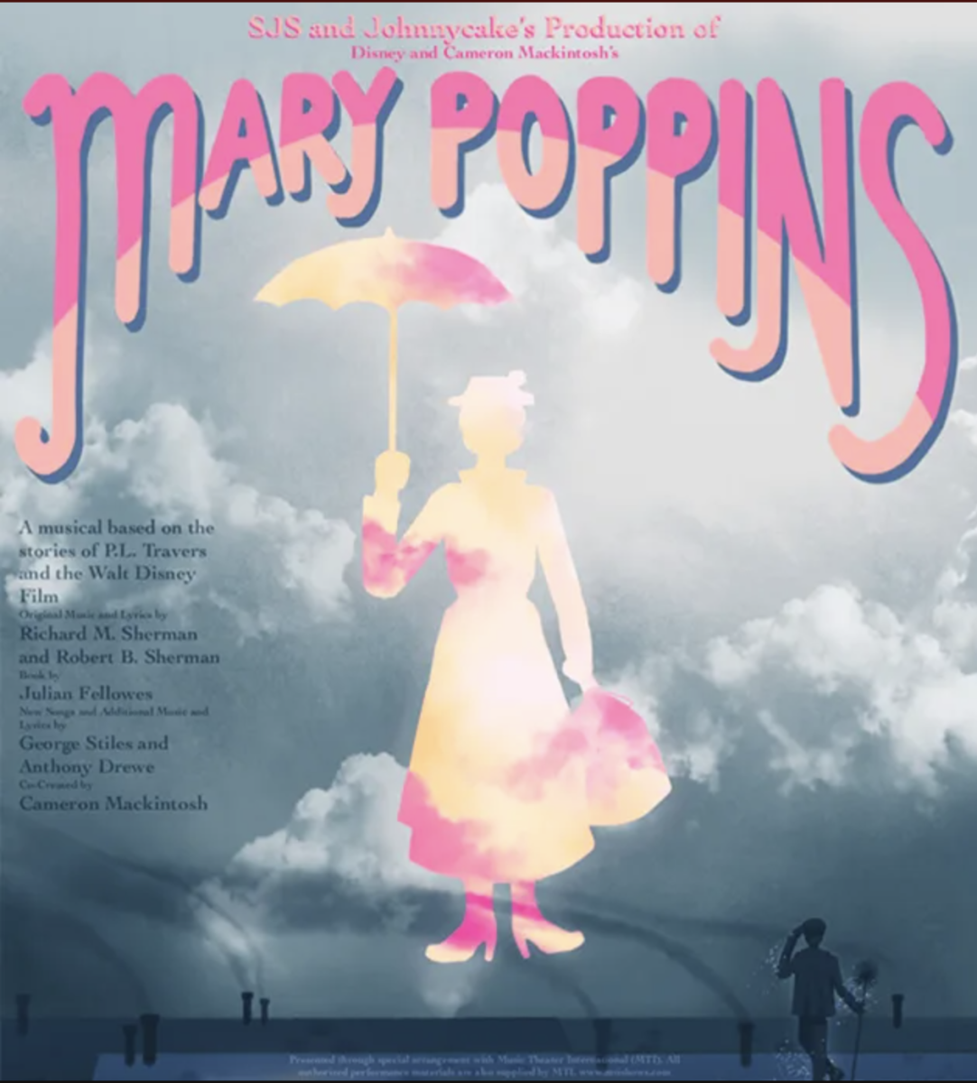 The high school production of "Mary Poppins, The Musical" features four fifth graders. Courtesy of Johnnycake.